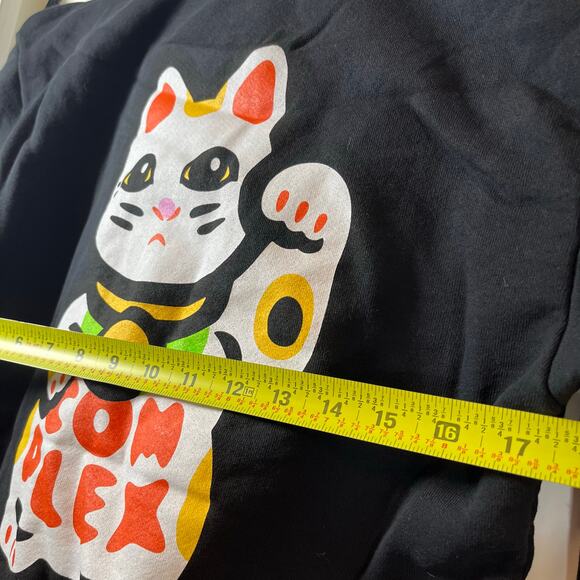 •NWT• Complex x NIGO 20 year Cat Sweatshirt Hoodie in Black• XS - Picture 5 of 11